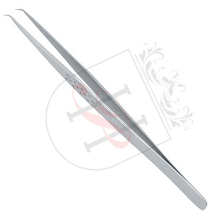 SERVICE ODM OEM pince à épiler personnalisée mince droite 6MM 45 degrés VOLUME marque privée - Product Image 2