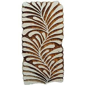 Blocs en bois marron sculpté à la main, timbres en bois Textile, bloc d'impression en bois, nouvelle collection - Product Image 5