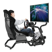Support d'écran unique pour simulateur de course LRS02-SR01 Premium pour simulateur de course LRS02-BS, support TV