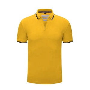 Venta al por mayor precio barato polos para los hombres nuevo último diseño personalizado cremallera camiseta hombres personalizar Logo camisetas camisa - Product Image 3