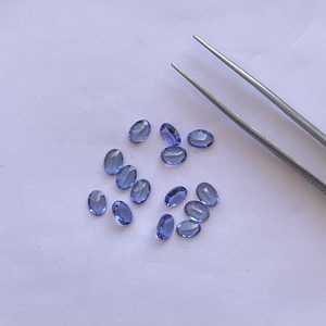 6mm 7mm Tanzanite naturelle à facettes coupe ovale lâche calibré en gros fournisseur de pierres précieuses semi-précieuses au prix d'usine en ligne - Product Image 1