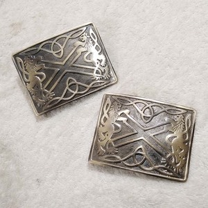 Highland Saltire Kilt Hebilla de cinturón hecha a mano en Escocia Modelo 2017 - Product Image 2