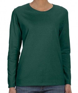 High Quality Men's O-Neck Solid Knitted T-Shirt Customized Color 100% Cotton Long Sleeve Casual Blank Custom <b>Logo</b> 160g - Product Image 2