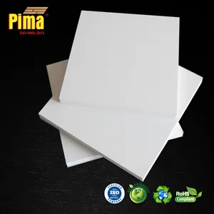 PVC foam board advertisement, sign, white green grey (Pima)