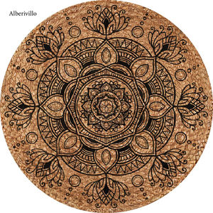 Tapis de Jute Tressé à la Main Tapis de Sol Imprimé au Design Personnalisé pour Voyage à Domicile Tapis Extérieur Durable pour Porte de Salle de Bain Enfant - Product Image 6