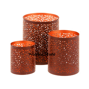 Portavelas de Metal con forma de estrella, portavelas de diseñador hecho a mano, portavelas de hierro decorativo de Navidad de alta calidad - Product Image 5