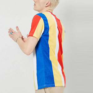 T-shirt personnalisé en coton biologique pour hommes, vêtement surdimensionné, à séchage rapide, couleur blanc - Product Image 2