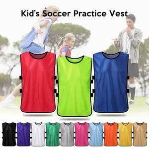 Unisex Soccer and <b>Football</b> <b>Training</b> <b>Vest</b> Customizable Waterproof Breathable Bib with Elastic Waist Closure for Sports Uniforms - Product Image 5