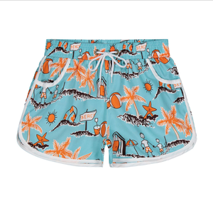 Short de sport en coton pour homme pour le fitness, la course à pied et l'entraînement Logo personnalisé décontracté à motif solide Écologique Gym Sportif - Product Image 4