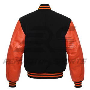 OEM-Chaqueta de estilo universitario para hombre, prenda informal de manga larga con logotipo personalizado, de alta calidad, Unisex - Product Image 2