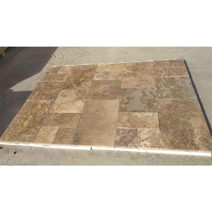 Travertina de nogal, marrón, amarillo claro, turco, azulejos de travertina, proveedor de fábrica de Turquía - Product Image 2