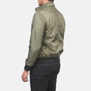 Chaqueta Bomber de Invierno para Hombre, Elegante, Tejido de Alta Calidad con Cierre de Cremallera, Ligera, Todas las Tallas y con Bolsillo Interior - Product Image 5