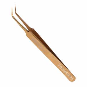 Vetus — pincettes pour Extension de cils, 10mm 45 degrés, petite pince à épiler, nez, étiquette privée, vente en gros - Product Image 5