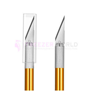 Cuchillo para Uñas de Calidad Profesional, Juego de 4 Piezas con 40 Cuchillas de Acero Inoxidable para Cortar, Tallar, Scrapbooking y Arte - Product Image 2