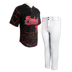 2022 jeunes baseball uniforme personnalisé sublimé broderie logo s'attaquer sergé baseball uniforme Blanc Baseball Maillots Gros - Product Image 1