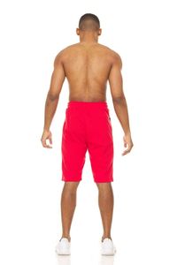 Pantalones cortos de entrenamiento para gimnasio, de material de calidad y estampado personalizado, suaves, informales, de algodón, de lana de rizo francés, venta al por mayor - Product Image 2