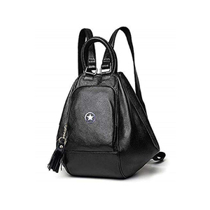 Venta caliente diseño único Color negro sintético bolso Casual - Product Image 1