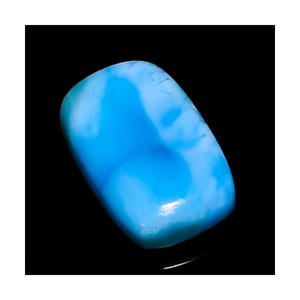 5X7mm Cojín Larimar Natural Venta al por mayor Precio de fábrica Piedras preciosas sueltas de alta calidad LARIMAR NATURAL de República Dominicana - Product Image 1