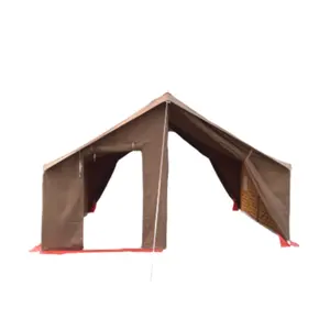 Ultima tenda da campeggio impermeabile da campeggio in tela di alta qualità con stampa interna impermeabile del medio oriente del 2021