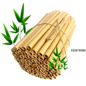 Pailles de bambou écologiques en bambou, lot de pailles en 100% naturel de haute qualité au Vietnam - Product Image 1