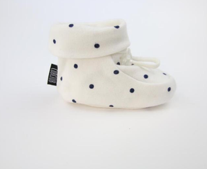 Nature-Baby-Booties-Customized-New-Born - Newborn Booties Girl Soft Organic Cotton Fabric Baby Booties - Product Image 2