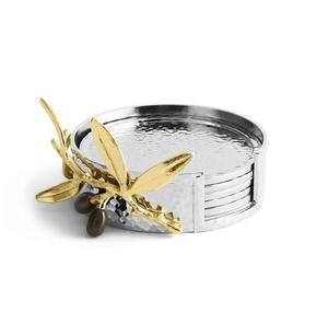 Trending Design Iron <b>Glass</b> Coaster Set Superior Quality Round Shape <b>Table</b> Top Cup <b>Glass</b> Coaster Set For Sale - Product Image 6