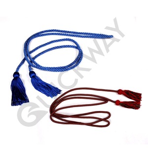 Ceremonial Hat Cord Ceremonial Uniform Hat Cap Cord Custom Solid Gold Color Best Sale Quality Made Pakistan Hat Cord - Product Image 5