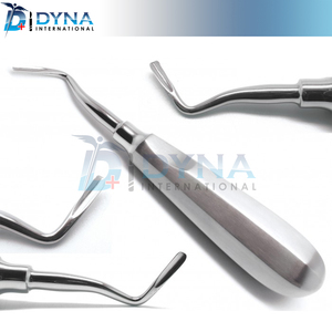 2 Pieces Set of Dental Extraction Root Elevators Apical Elevators - Product Image 2