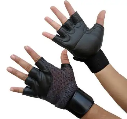 Guantes de levantamiento de pesas con soporte para muñeca, para gimnasio, Crossfit, Fitness, correas, protegen tu muñeca durante la fuerza