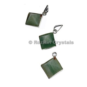 ซื้อจี้พีระมิดสีเขียวAventurine | จี้พีระมิดสีเขียวAventurineในราคาต่ำ - Product Image 2
