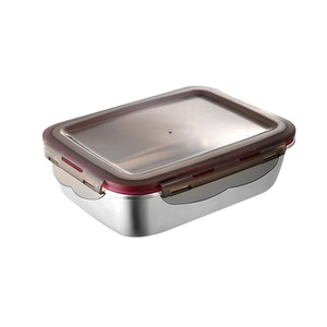 Lunchbox Korean Modern Style Container 304 Stainless Steel Bento Lunch Box