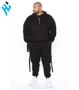 Sudaderas con capucha personalizadas para hombre, conjuntos de ropa deportiva de moda de Hip-Hop, chándal de calidad prémium, chándal de poliéster 100% - Product Image 4
