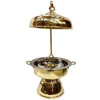 Chauffe-aliments en cuivre, 1 unité, équipement de Buffet, chauffant, plats à hacher, fabrication indienne à très bon prix