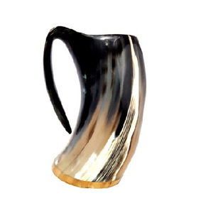 Taza Vikinga de Cuerno de Búfalo Nacional Más Vendida, 200-250 ml, Taza de Cerveza Ecológica, Directamente de Fábrica, Artesanía de Calidad - Product Image 2