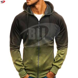 Personnalisé 3D Conceptions Très Populaires Sublimation Complète Sweat À Capuche 100% Polyester Polaire Zip Hoodies Slim Ajusté Produits En Gros Unisexe - Product Image 4