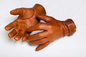 Protège-mains en cuir de mouton souple sur mesure avec doublure pour la course à pied et le jogging, printemps, automne, hiver, adulte, unisexe - Product Image 6