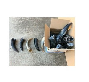 Aw par de Ornas para arroz, venta de artesanía natural para cuerno de color natural de tamaño pequeño - Product Image 2