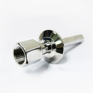 Tubo de Protección Sanitario de Acero Inoxidable y Acero al Carbono, Longitud Personalizada para Instrumentos de Temperatura - Product Image 1