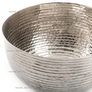 Trending Design Aluminium Serving Bowl With Premium Quality Silver Color Fruits Bowl <b>For</b> Hotelware Usage - Product Image 5
