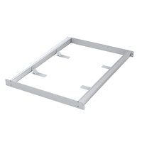 Mécanisme en aluminium pour table à manger extensible, glissière à roulement à billes simple, capacité de charge 80 kg, système de verrouillage, cuisine