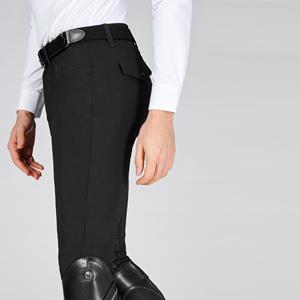 Culotte d'équitation à forte demande Genouillère Patch Grip Sleek Fit Vêtements personnalisés en vrac Vente en gros Équitation Jodhpurs Pantalon pour hommes - Product Image 4