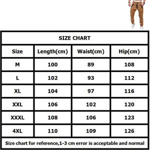 Pantalones de chándal informales para hombre, ropa deportiva con múltiples bolsillos, color sólido, Cargo, novedad - Product Image 6