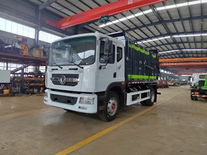 Xe Tải Đổ Rác Để Bán Xe Tải Rác Lớn Bên Treo Lên Loại - Product Image 2