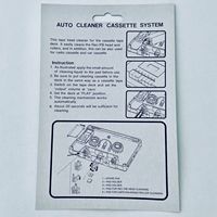 Nettoyeur de tête de cassette audio mécanique