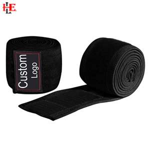 Enveloppe de genou en coton avec support élastique idéal pour l'haltérophilie, l'haltérophilie et le fitness en salle de sport | augmentez votre expérience d'entraînement - Product Image 5