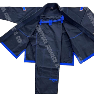 ชุดยูโด/ยิวยิตสู ผ้าคอตตอน 100% คุณภาพสูง 450 กรัม ไม่หดตัว ระบายอากาศได้ดี ทนทาน สีพื้นเรียบ  แบบสั่งทำได้  สำหรับทุกเพศ - Product Image 1