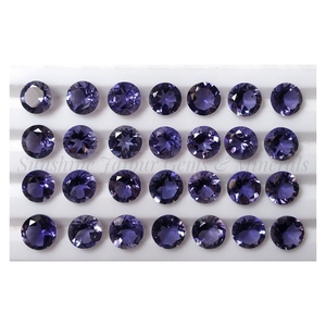 2.75mm rond brillant coupe naturelle IOLITE prix d'usine en gros haute qualité à facettes en vrac pierre précieuse naturelle IOLITE - Product Image 2