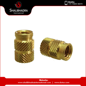 Material de latón duradero, insertos hexagonales dobles, sujetadores, aislador eléctrico, Tuercas de latón - Product Image 5