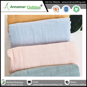 High Quality 100% Pure Organic Cotton <b>Blankets</b> Baby Swaddle For Sale - Product Image 4