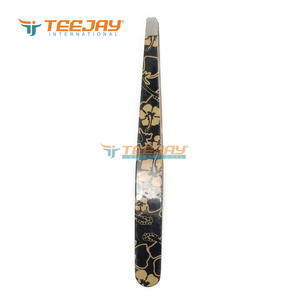 Pinzas para Cejas TEEJAY al por Mayor, las Más Vendidas, con Punta Inclinada, de Acero Inoxidable, Antiestáticas, con Punta Fina para Cejas - Product Image 6